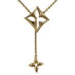 LOUIS VUITTON ネックレス LVフラワーグラム GP ゴールド M01234