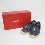 Salvatore Ferragamo サルヴァトーレフェラガモ エスパドリーユ サンダル ブラック