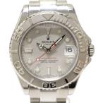 ROLEX ヨットマスター 自動巻き SS シルバー文字盤 F番 168622