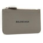 【中古】BALENCIAGA コインケース レザー グレー