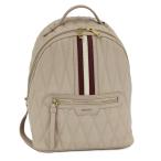 BALLY バックパック ダッフィ ダイヤモンド レザー ベージュ