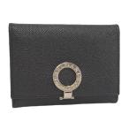 BVLGARI футляр для карточек футляр для визитных карточек кожа черный 30420