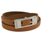 HERMES Kelly Ardeo n браслет *H кожа Brown 