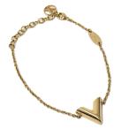LOUIS VUITTON латунь reesen автомобиль ruV браслет metal GP Gold M61084