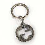 GUCCI брелок для ключа кольцо для ключей Inter locking Gala Beth kSV925 серебряный 