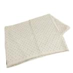 LOUIS VUITTON エトール モノグラム ソー グリッター ストール シルク ポリエステル ブロン ホワイト系 M73939