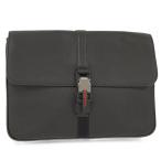 GUCCI бизнес кейс клатч кожа черный 816755