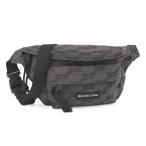 BALENCIAGA сумка-пояс Logo принт парусина серый 713042