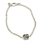 GUCCI GGma-monto двойной G браслет SV925 серебряный 