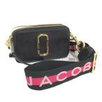 Marc Jacobs スナップショット ショルダーバッグ ブラック ホワイト