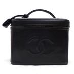 CHANEL vanity 2WAY сумка черная икра s gold черный × Gold металлические принадлежности 40 номер 7 колонка 