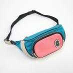 COACH Coach корпус сумка кожа × нейлон розовый × голубой × белый C2047