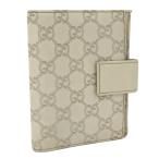 GUCCI обложка для записной книжки Guccisima кожа слоновая кость 115240