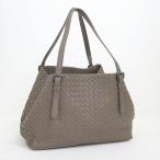 BOTTEGA VENETA ボッテガヴェネタ チェスタカバ ショルダーバッグ イントレチャート アッシュブラウン レザー