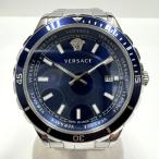 Versace ヴェルサーチ ヘレニウム 腕時計 SS×QZ ブルー文字盤 VE3A00922