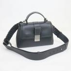 BOTTEGA VENETA ボッテガヴェネタ ピアッツァバッグ 2WAYショルダーバッグ レザー ブラック