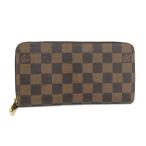 LOUIS VUITTON ラウンドファスナー長財布 ジッピーウォレット ダミエ N41661