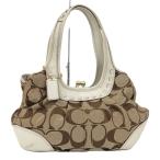 COACH ハンドバッグ シグネチャー キャンバス F12232