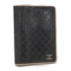 CHANEL обложка для записной книжки кожа черный 