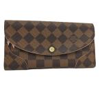 LOUIS VUITTON ポルトフォイユ カイサ 二つ折り 長財布 ダミエ エベヌ N61227