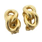 Christian Dior серьги металлизированный Gold 