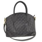 GHERARDINI 2WAYハンドバッグ ナイロン グレー