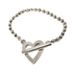GUCCI Open Heart мяч цепь браслет SV925