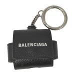 BALENCIAGA слуховай аппарат кейс кожа черный 