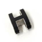 HERMES pop пепел подвеска с цепью металлизированный серебряный черный 