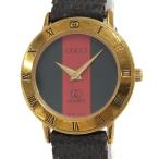 GUCCI レディース 腕時計 SS GP レザー 