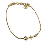 LOUIS VUITTON латунь repti Louis браслет металлизированный Gold M00374