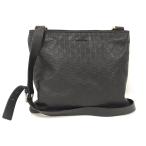 GUCCI ショルダーバッグ グッチシマ レザー ブラック 201446