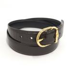 Salvatore Ferragamo ремень кожа черный 