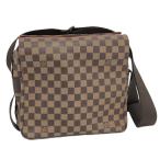 LOUIS VUITTON ナヴィグリオ ショルダーバッグ ダミエ エベヌ N45255