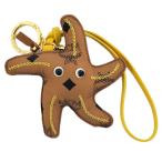MCM Star Fish очарование Brown 