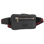 GUCCI сумка "body" GGs шкив m кожа PVC черный 474293