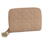 ショッピングdior Christian Dior レディディオール ミニウォレット カナージュ ベージュピンク