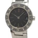 BVLGARI 腕時計 レディース ブルガリ ブルガリ クオーツ SS ブラック文字盤 BB23SS
