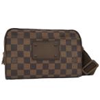 LOUIS VUITTONbam задний Brooke Lynn сумка-пояс Damier ebenN41101