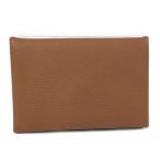 HERMESkaru vi Brown футляр для визитных карточек W печать 