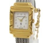 PHILIPPE CHARRIOL 腕時計 サントロペ SS×GP クオーツ ホワイトシェル文字盤