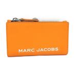 ショッピングmarc MARC JACOBS コンパクトウォレット レザー オレンジ