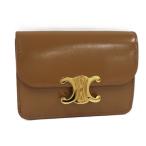 CELINE Trio mf футляр для карточек кожа Brown 