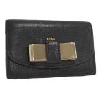 Chloe футляр для карточек лента узор кожа metal черный 