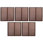 [3/6 после отправка ]resinag жалюзи 9090 5 шт. комплект полимер производства глаз .. забор легкий diy простой дешевый 