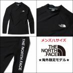 海外限定 ザノースフェイス メンズ ラッシュガード水着 長袖 UVカット スポーツウェア ロングTシャツ ブラック  K170B