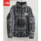 ノースフェイス ダウンジャケット メンズ レディース ペイズリー柄 THE NORTH FACE NOVELTY LOFTY DOWN JACKET グースダウン 軽量 ブラック K417A