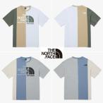 ノースフェイス Tシャツ 半袖 コットン ルーズフィット メンズ レディース PATCHED LANE S/S R/TEE 人気 ラウンドネック ロゴ カジュアル 海外限定 NT7UQ13A