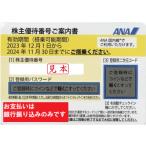 ショッピングチケット ANA（全日空）黄　株主優待券　番号通知可　有効期限2024年11月30日ご搭乗分まで　