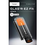 Galaxy Z Fold7 ガラスフィルム 2枚入 EZ Fit Pro Spigen 貼り付けキット付き 9H硬度 Galaxy ZFold7 SC-56F 強化ガラス ナノコーティング 飛散防止 ギャラクシー
